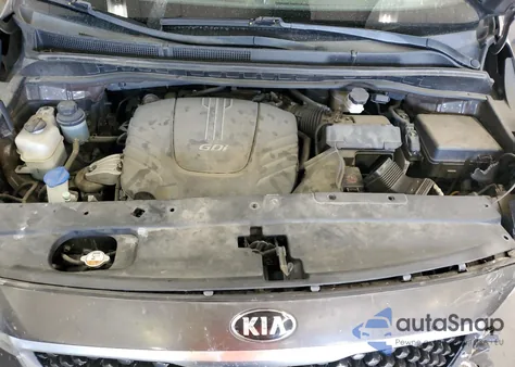 2017 Kia Sedona Ex z USA, uszkodzony, nr VIN KNDMC5C12H6277347